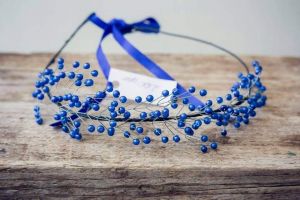 Headband "Forest bilberries"