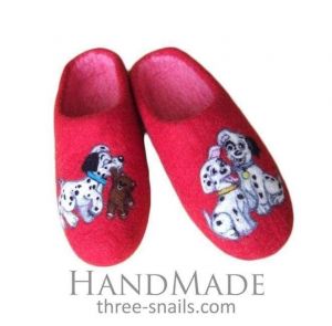 Kids slippers "Cure dalmatians"
