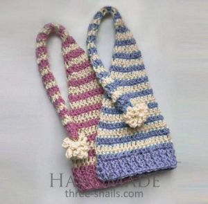 Knitted baby hat "Story"