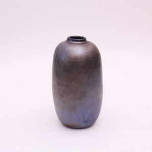 Large metallic vase