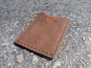 Leather cardholder "Chocca"