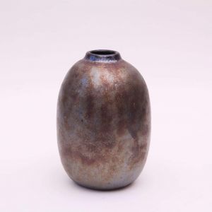 Medium metallic vase