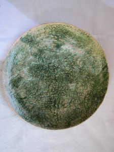 Modern pottery "The texture of crackles"