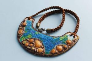 Necklace for women "Sea"