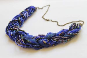Necklaces for women "Blue sky"
