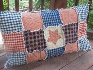Patchwork pillow cover