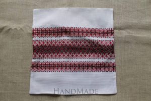 Patterned pillow case "Cherry"