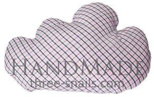 Pillows for couch "Checkered cloud"