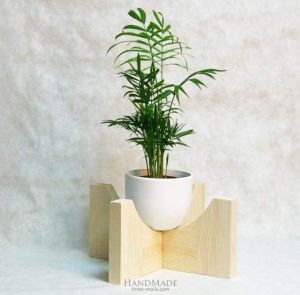 Plant stand natural
