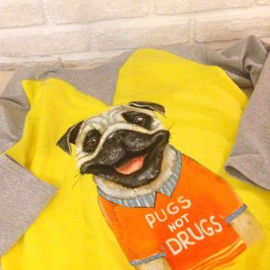 «Pugs not Drugs» Sweatshirt