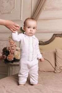 Baby clothes. Baptism boy outfit