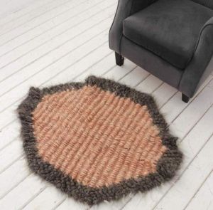 Round wool rug "Harmony"
