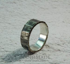 Silver rings "Mystic wood"