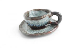 Small ceramic cup "Fog"