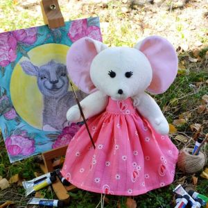 Soft toy "Mousy Lesi"