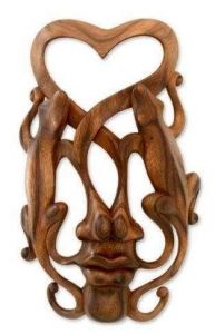 Song Of Love wood mask