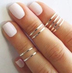 Sterling silver knuckle ring