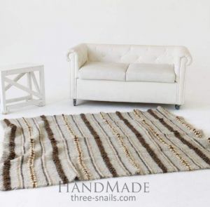 Striped rug "Texture"