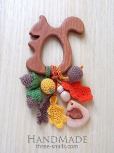 Teether "Squirrel"
