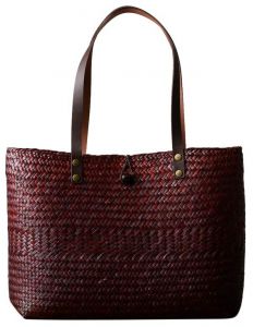 Thai seagrass handbag