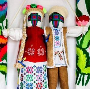 Traditional Ukrainian Doll. Wedding talisman