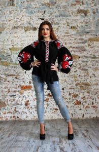 Ukrainian blouses "Flower magic"