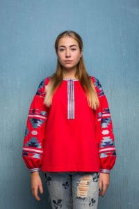 Ukrainian clothing "Mexican patterns"