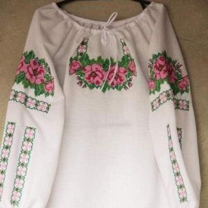 Ukrainian embroidered blouses "Roses"