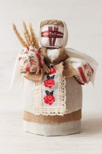 Ukrainian folk doll "Bountiful harvest"