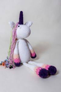 Crochet toy Big Unicorn
