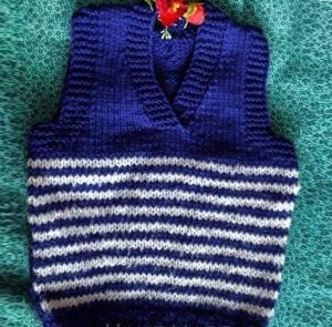 Vest for child "Sea and clouds"