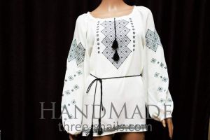Vintage embroidery designs. Woman Blouse