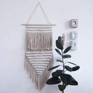 Wall hanging with shells