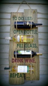 Wine holder "Open bottle"