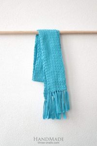 Womens transformer scarf "Self-coloured"