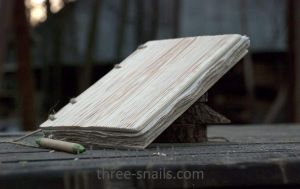 Wooden notebook "Serenity"