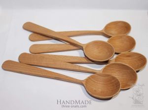 Wooden spoon set "Happy cook"