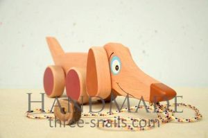 Wooden toy "Dachshund"