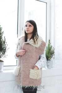 Wool fashion jacket "Eco dream"