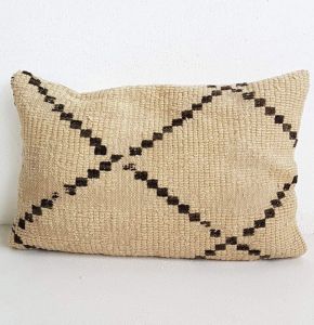 Wool pillow for couch