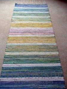 Woven runner rug