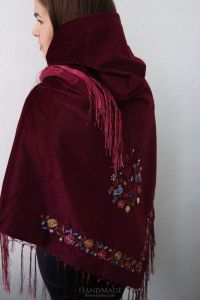 Wraps and shawls "Velvet luxury"