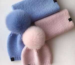 Kids hat and scarf set