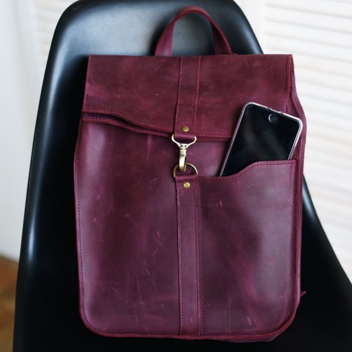 Buy Leather Backpack for Students
