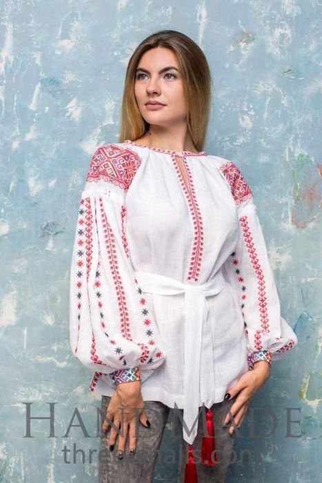 for ladies S-XXXL vyshyvanka Ukrainian embroidered tee shirt top 11 models 