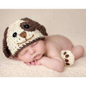 New Infants Flower Crochet Hat and Booties Set 0-6 Months by Stargate Apparel
