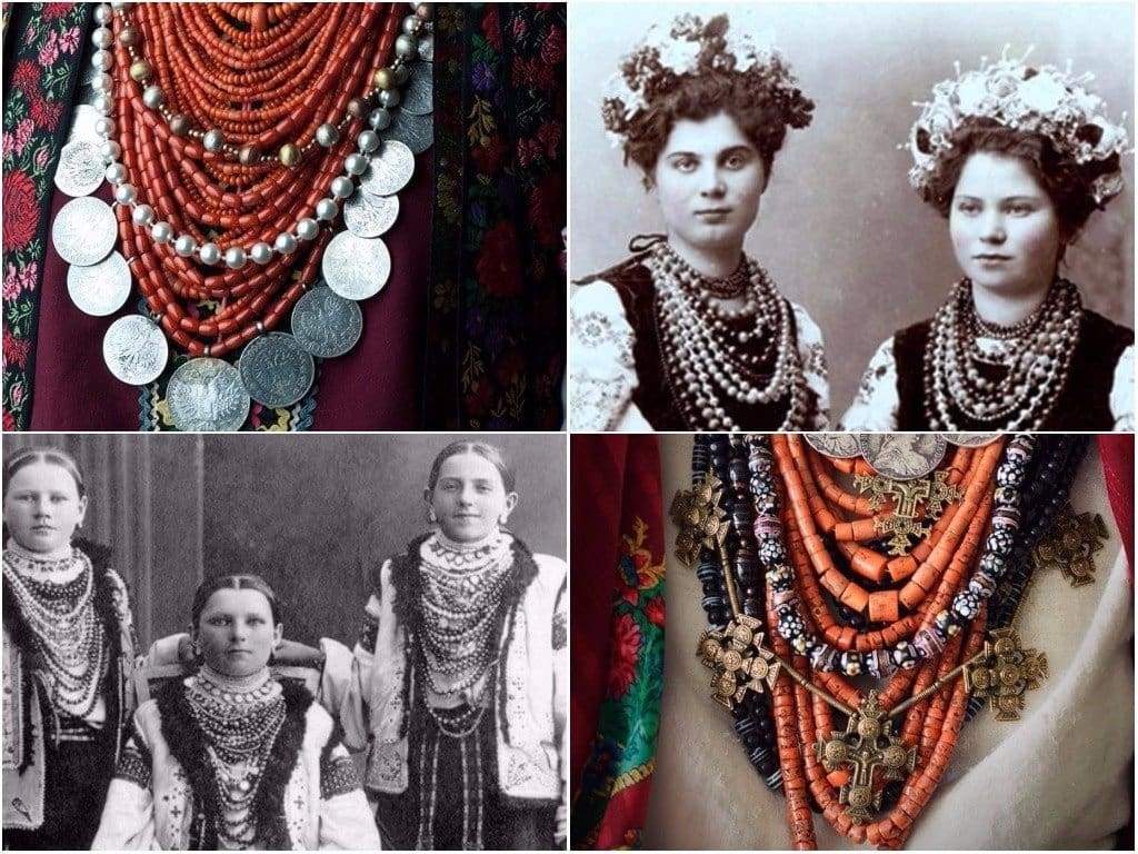 Украинское ожерелье: история, символика, виды украшений