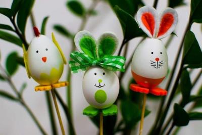 Easter eggs: time for great creative ideas