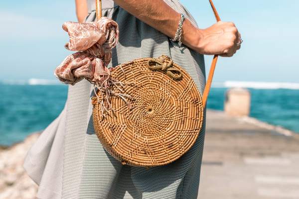 rattan bag