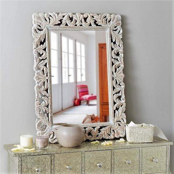 exclusive wooden mirror